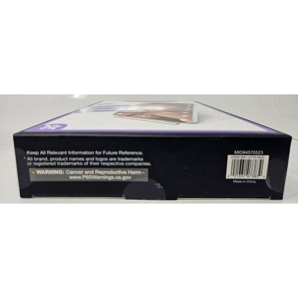 Travel LED Mirror, 16 LEDs, Includes Stand, Re-Chargeable White by Vivitar - Picture 3 of 3